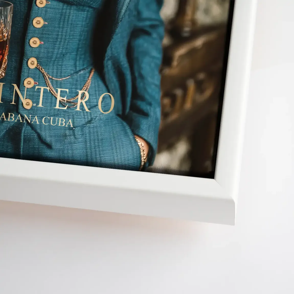 Peaky Blinder Glam Leinwand Bild