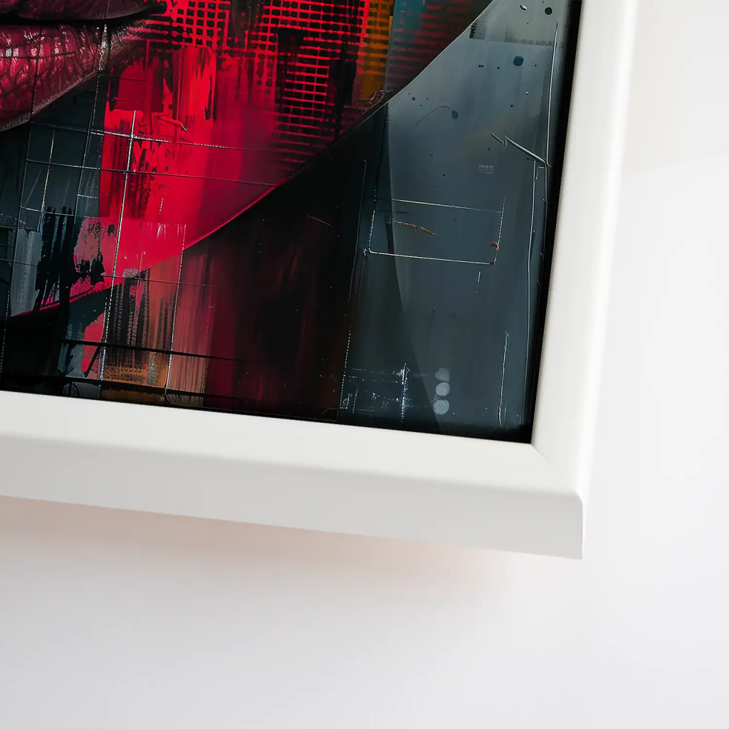 Beauty Face Abstrakt Leinwand Bild INGALERIE