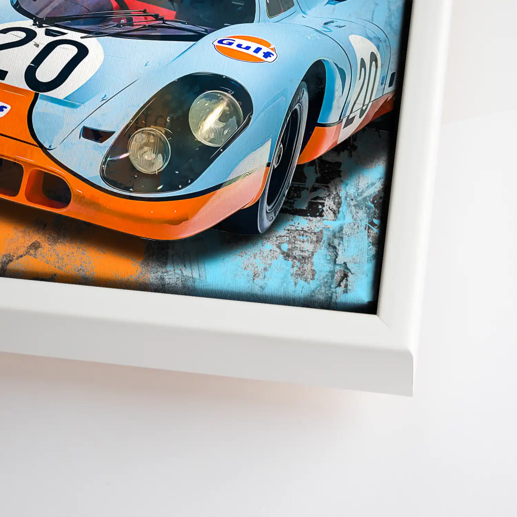 Steve Racing Is Life Leinwand Bild INGALERIE