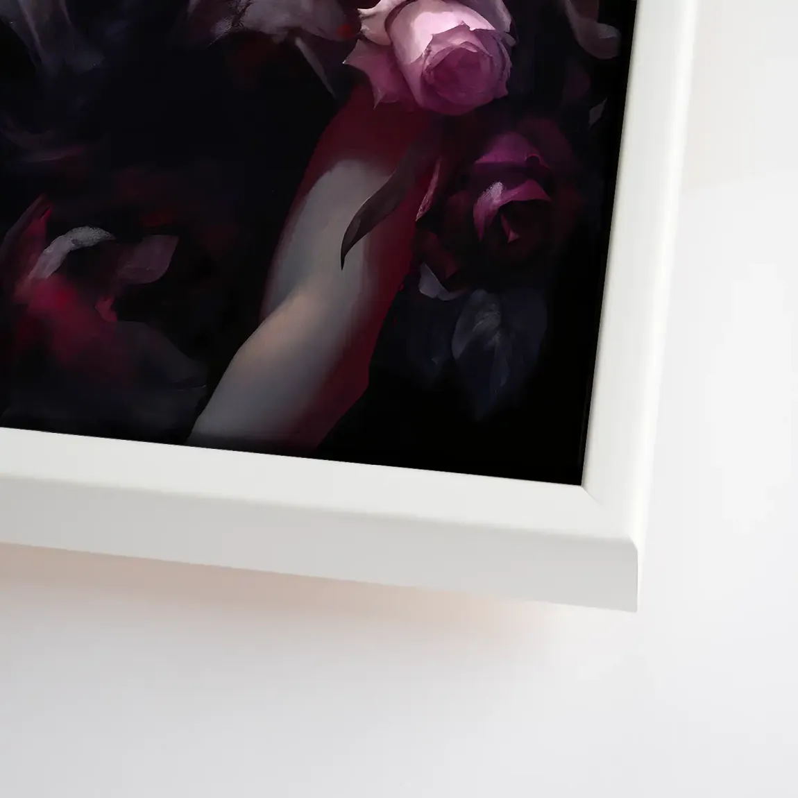 Velvet Rose Marilyn Monroe Leinwand Bild