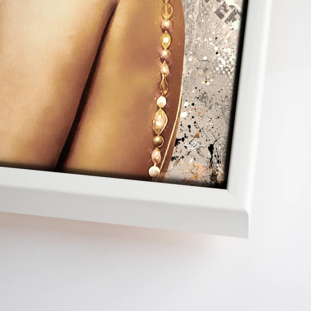 Marilyn Coco Retro Leinwand Bild INGALERIE