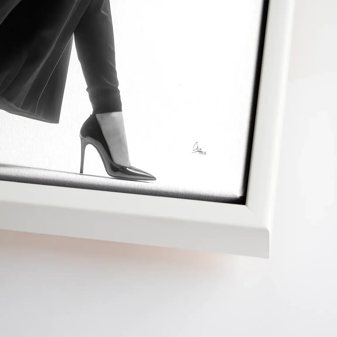 Nonne Couture Leinwand Bild
