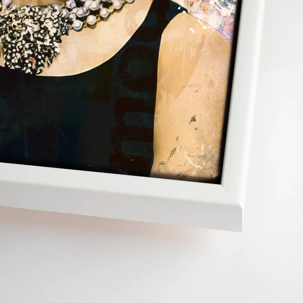 Audrey Glamour Art Leinwand Bild INGALERIE