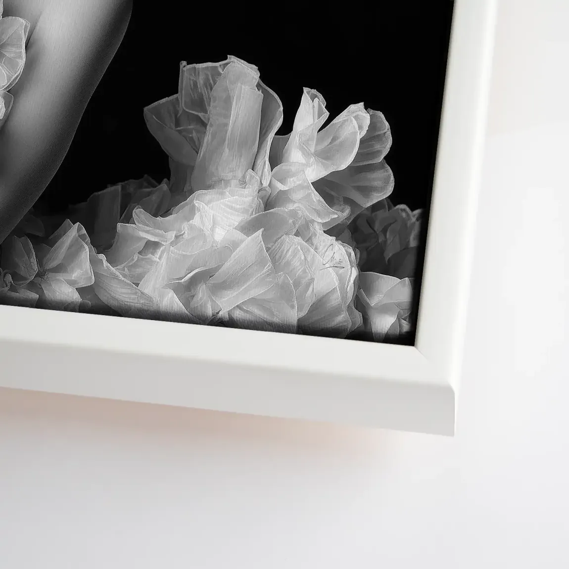 Soft Allure Erotik Leinwand Bild