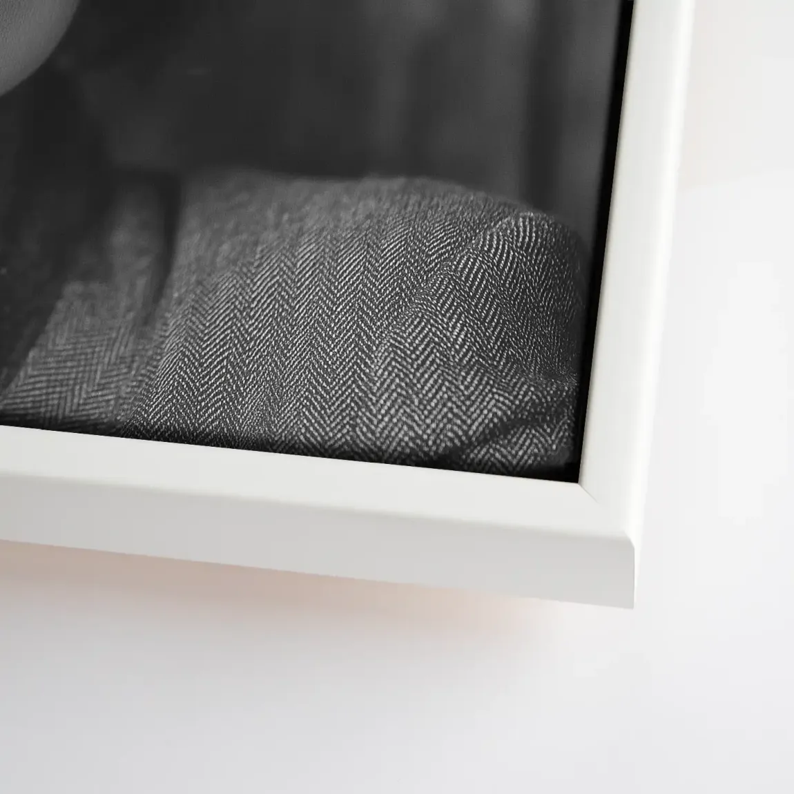 Femme Smoke Leinwand Bild