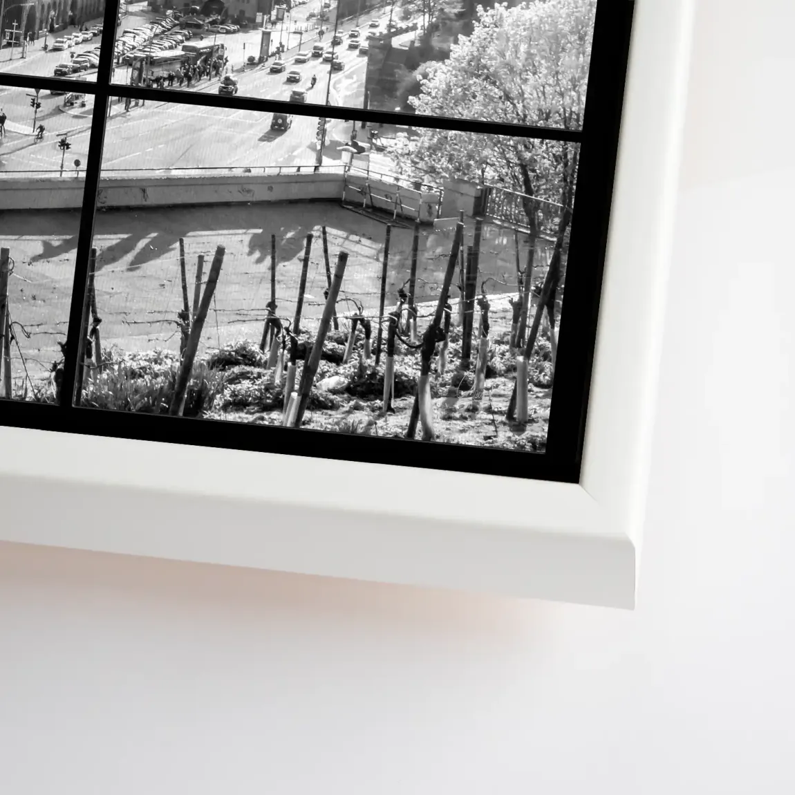 Hamburg Skyline Classic Leinwand Bild