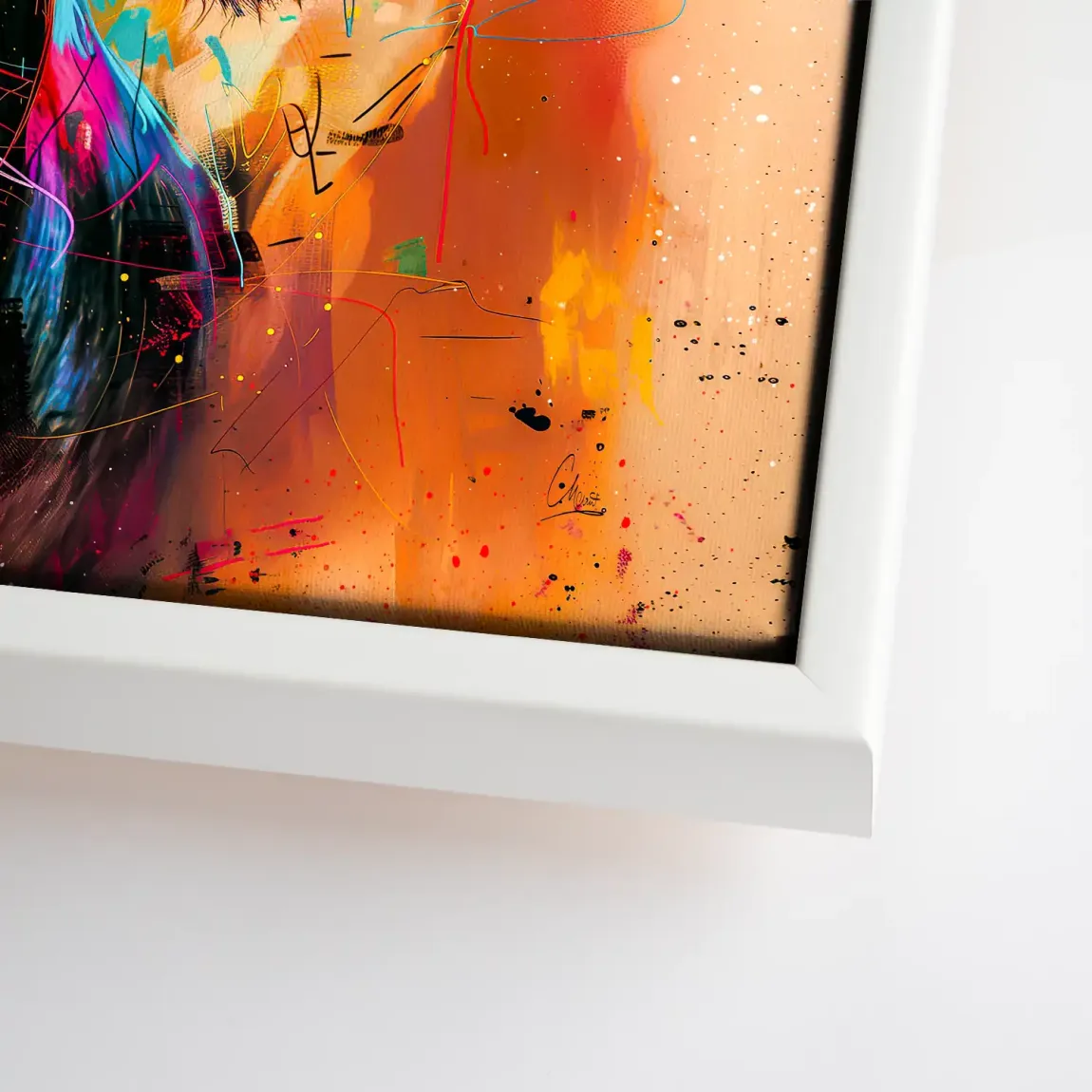 Majestic Bull Leinwand Bild