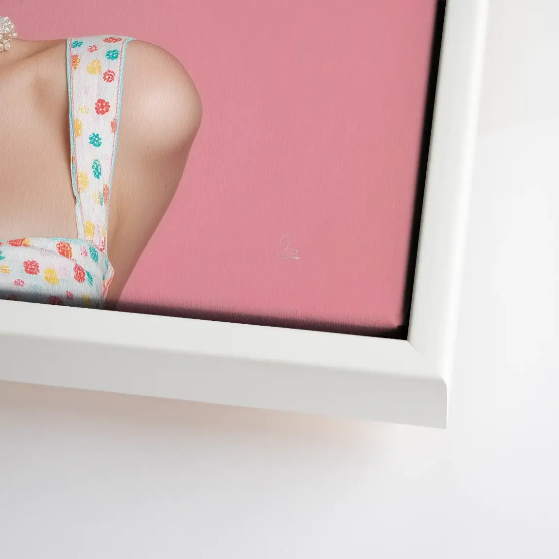 Marilyn Monroe Pink Bubble Leinwand Bild