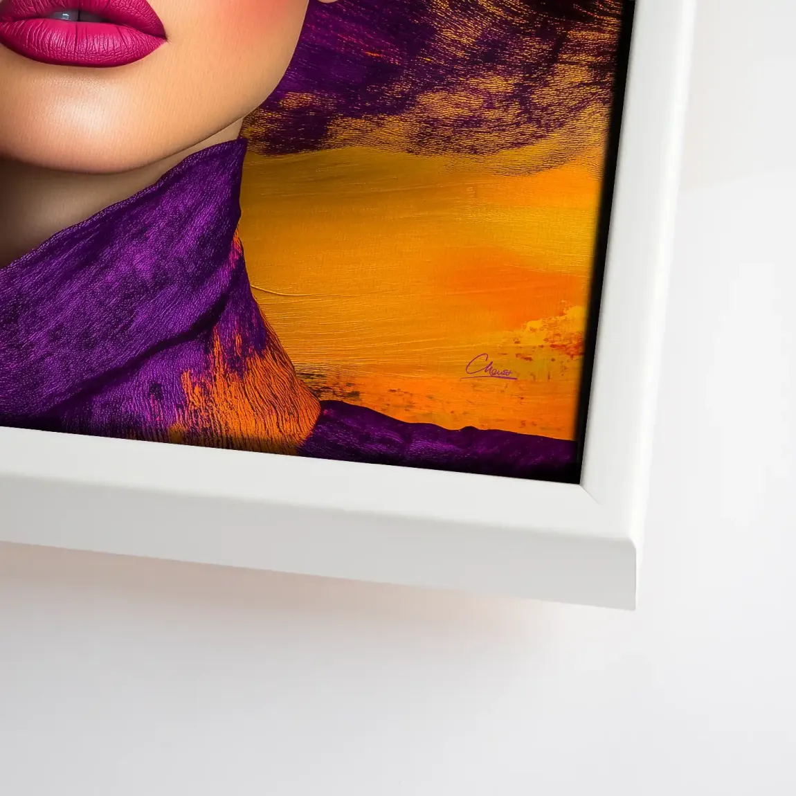 Femme Elegance Leinwand Bild INGALERIE