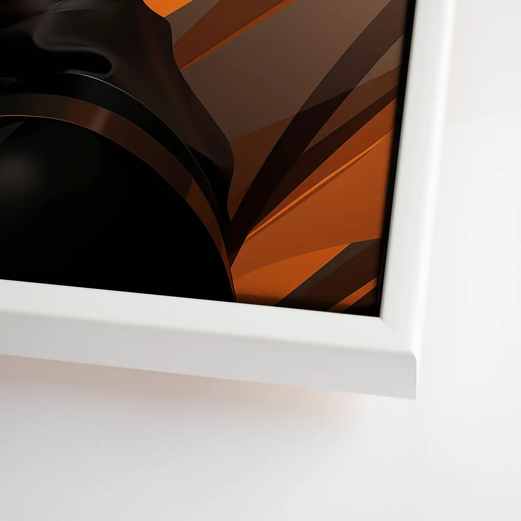 Frau mit Hut Modern Style Leinwand Bild INGALERIE