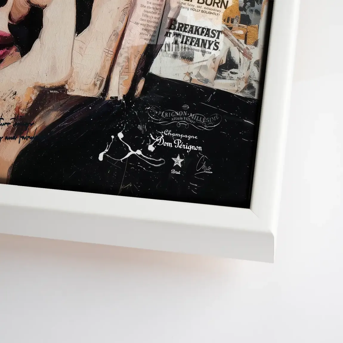 Audrey Pop Art Leinwand Bild