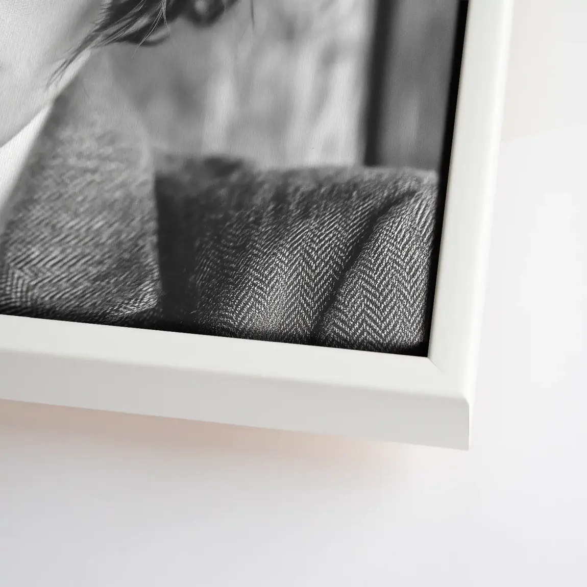 Rauchige Eleganz Leinwand Bild
