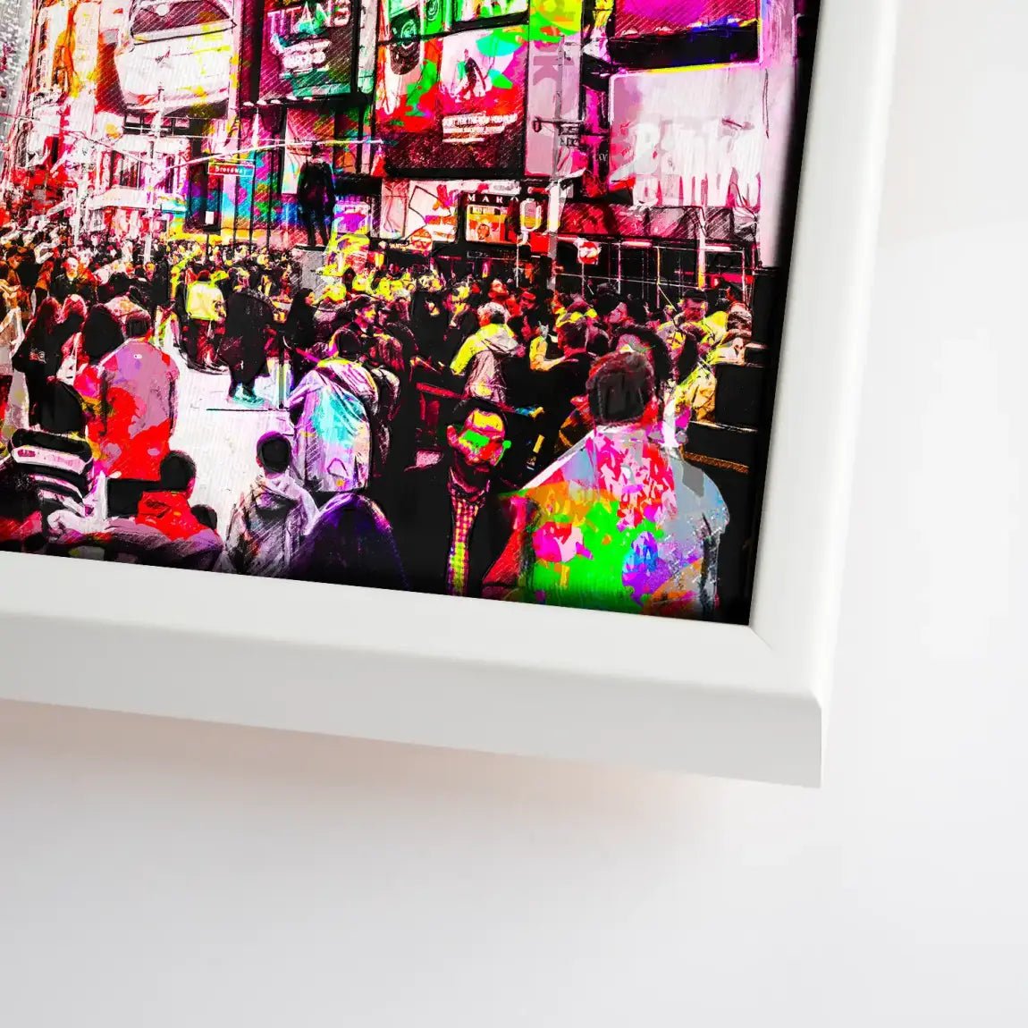 New York Abstrakt Leinwand Bild INGALERIE