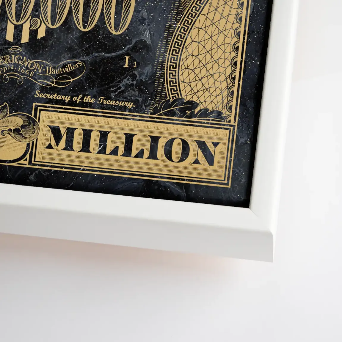 Dogobert Duck Cashed Out Pop Art Dollar Leinwand Bild INGALERIE