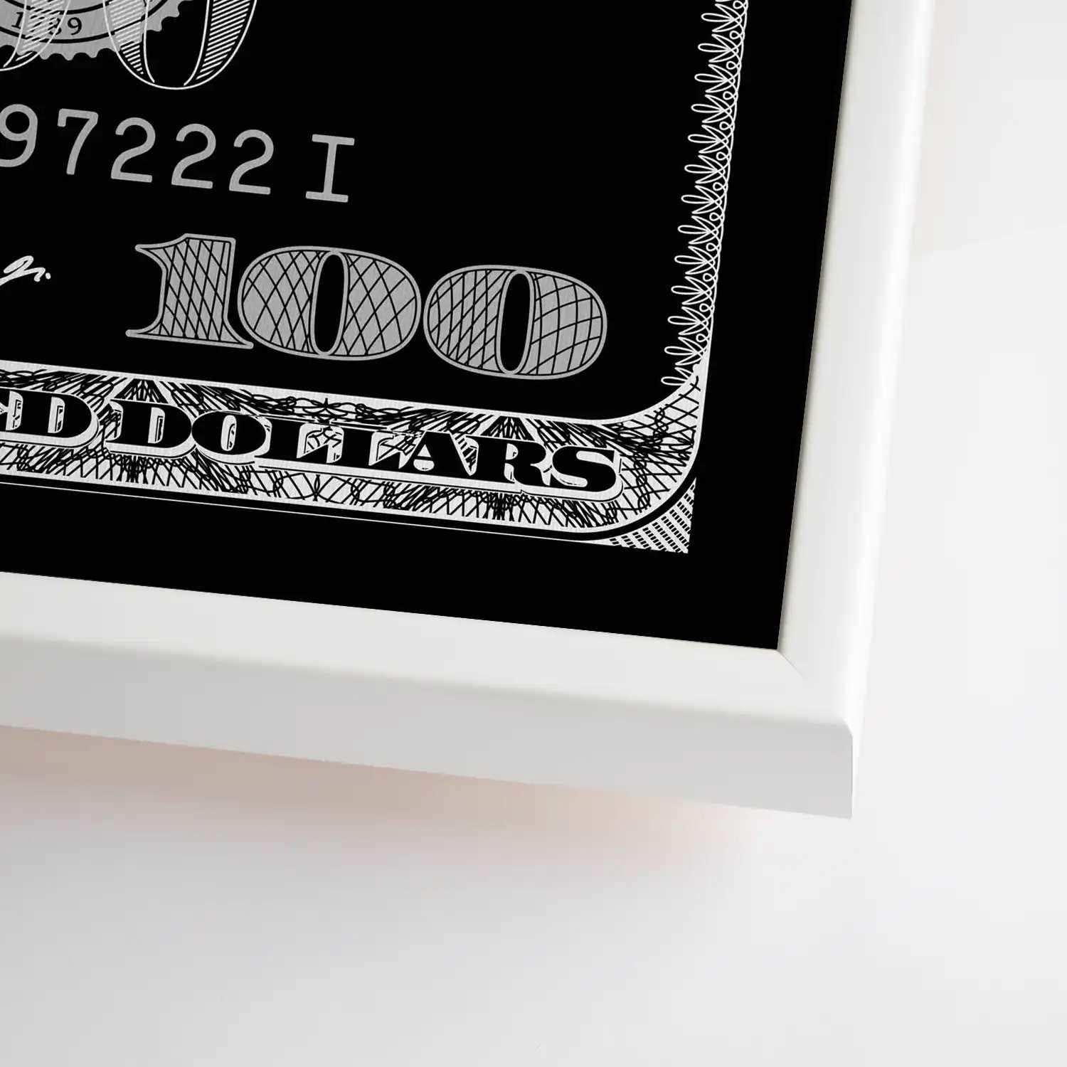 100 DollarLeinwand Bild INGALERIE