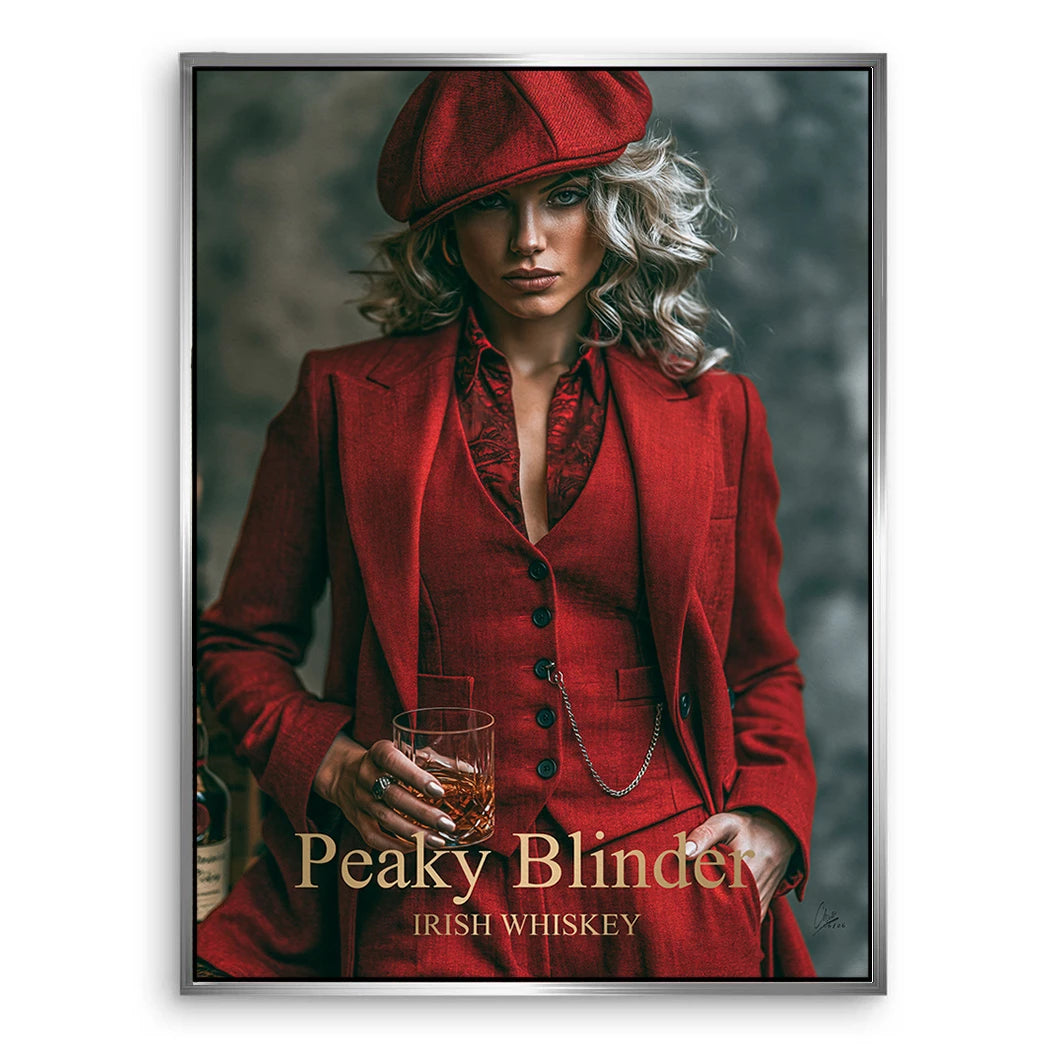 Peaky Blinder Lady Leinwand Bild