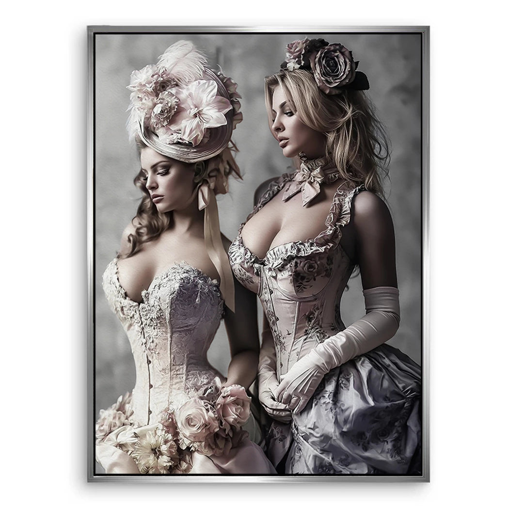 Rosen Damen Leinwand Bild