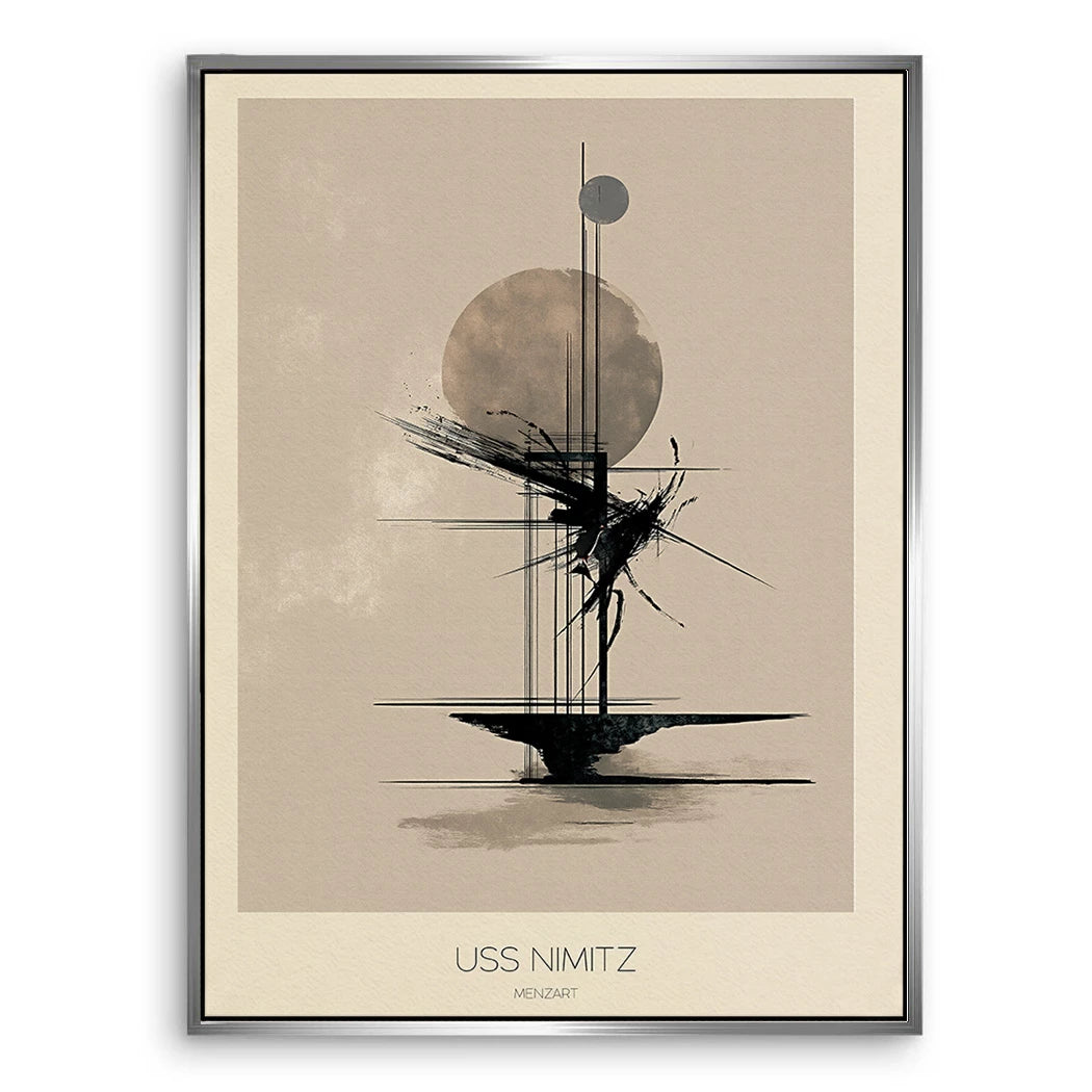 USS Nimitz Leinwand Bild