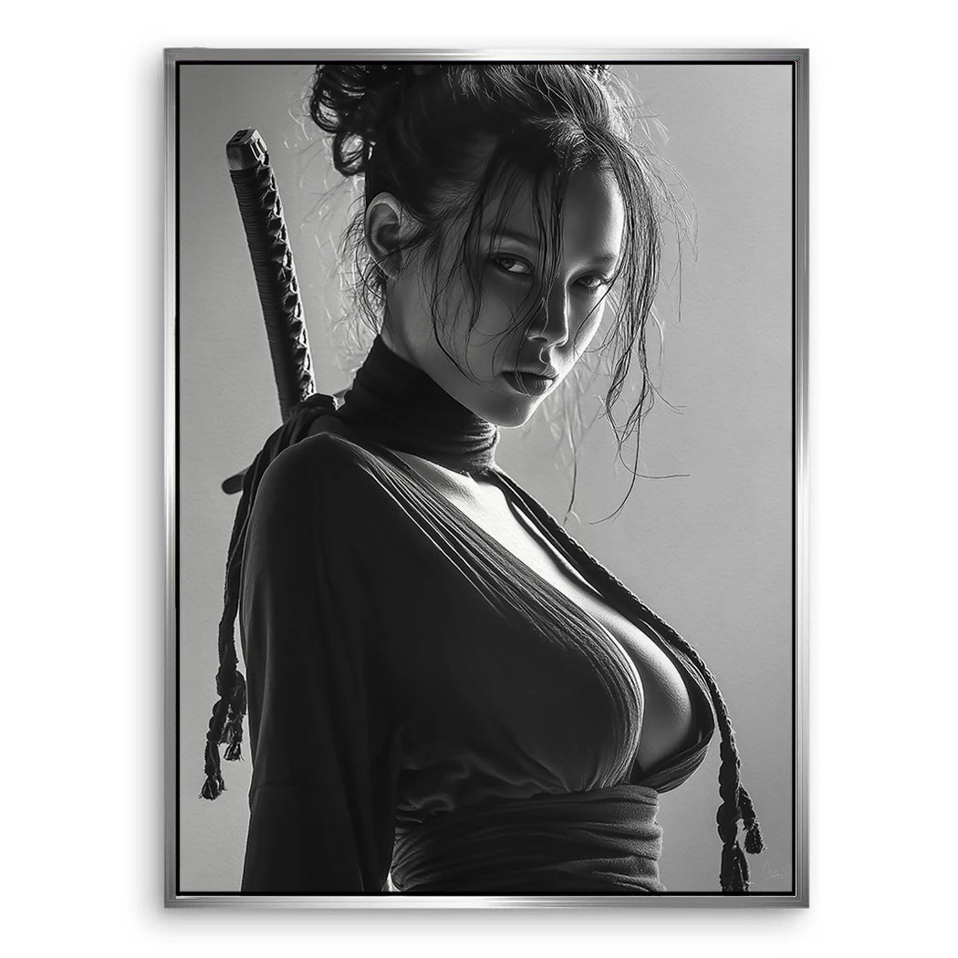 Katana Queen Leinwand Bild