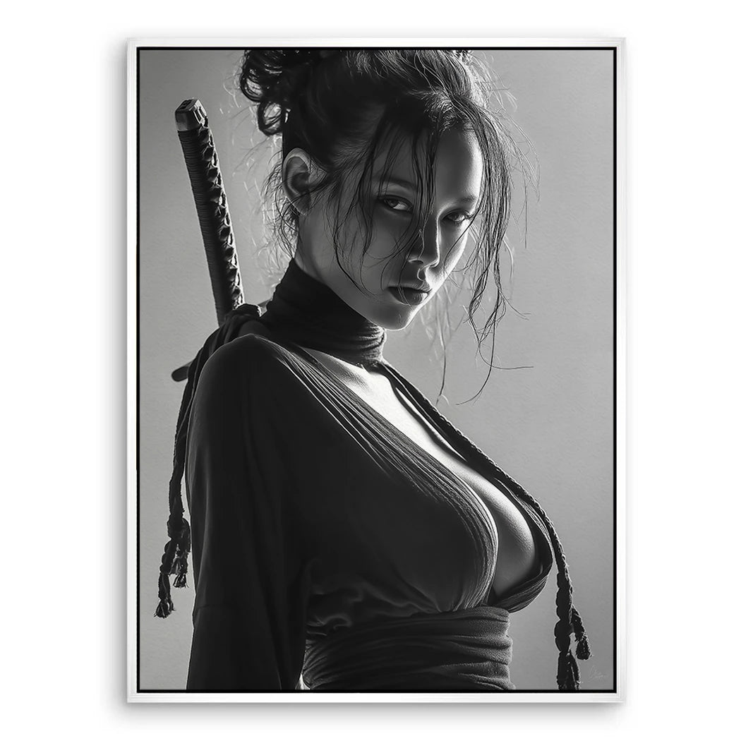 Katana Queen Leinwand Bild