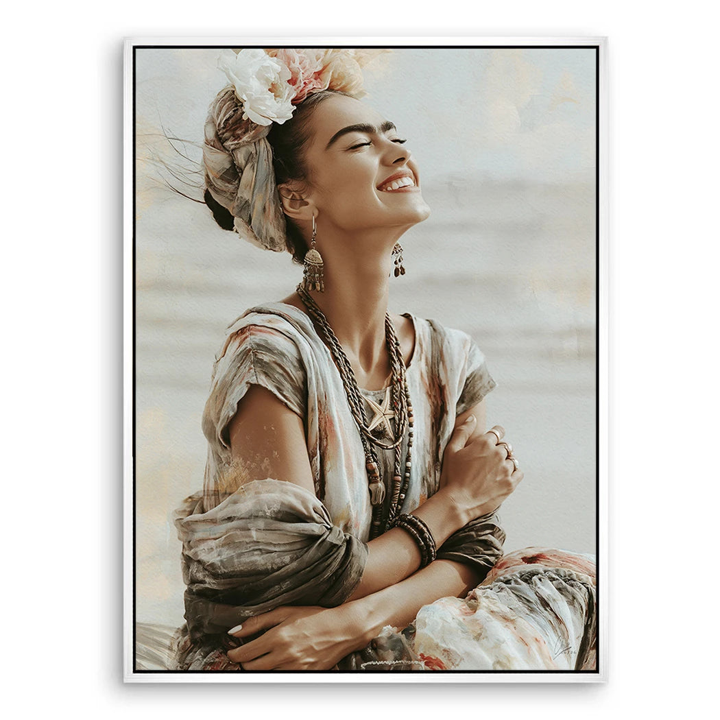 Frida Meeresglück Leinwand Bild