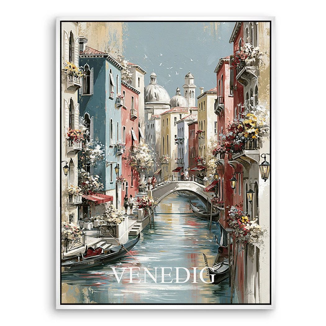 Venedig Serenata Leinwand Bild