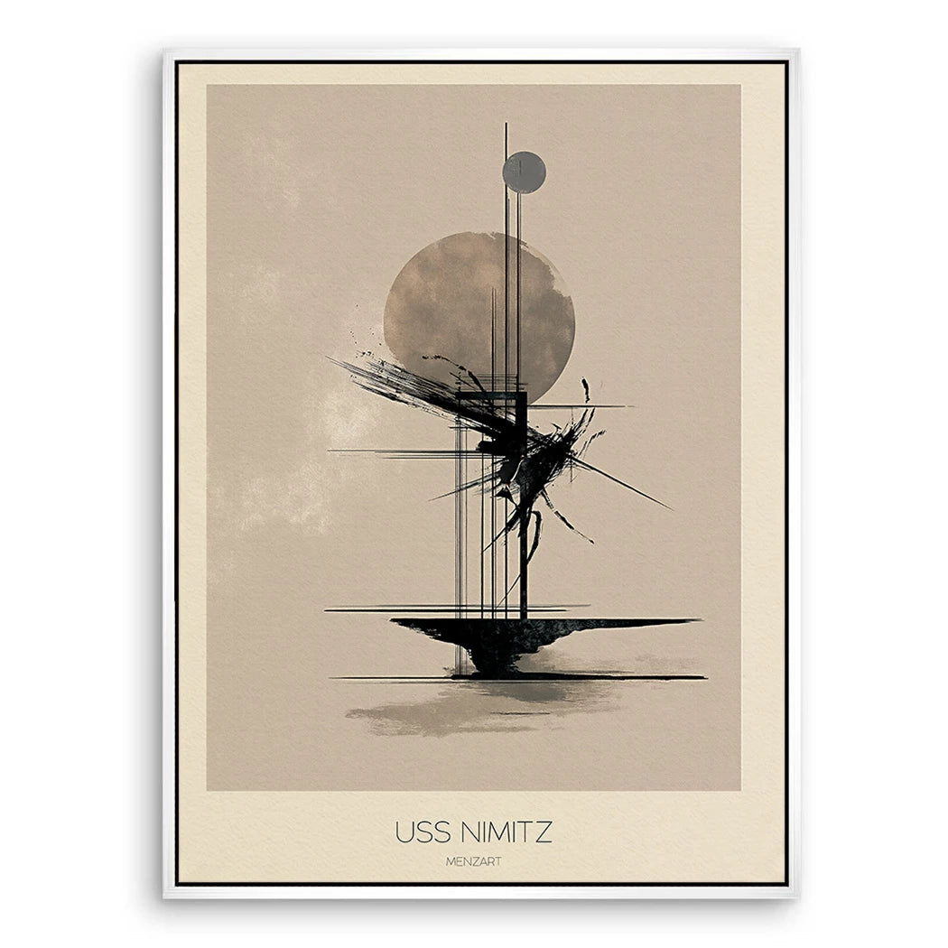 USS Nimitz Leinwand Bild
