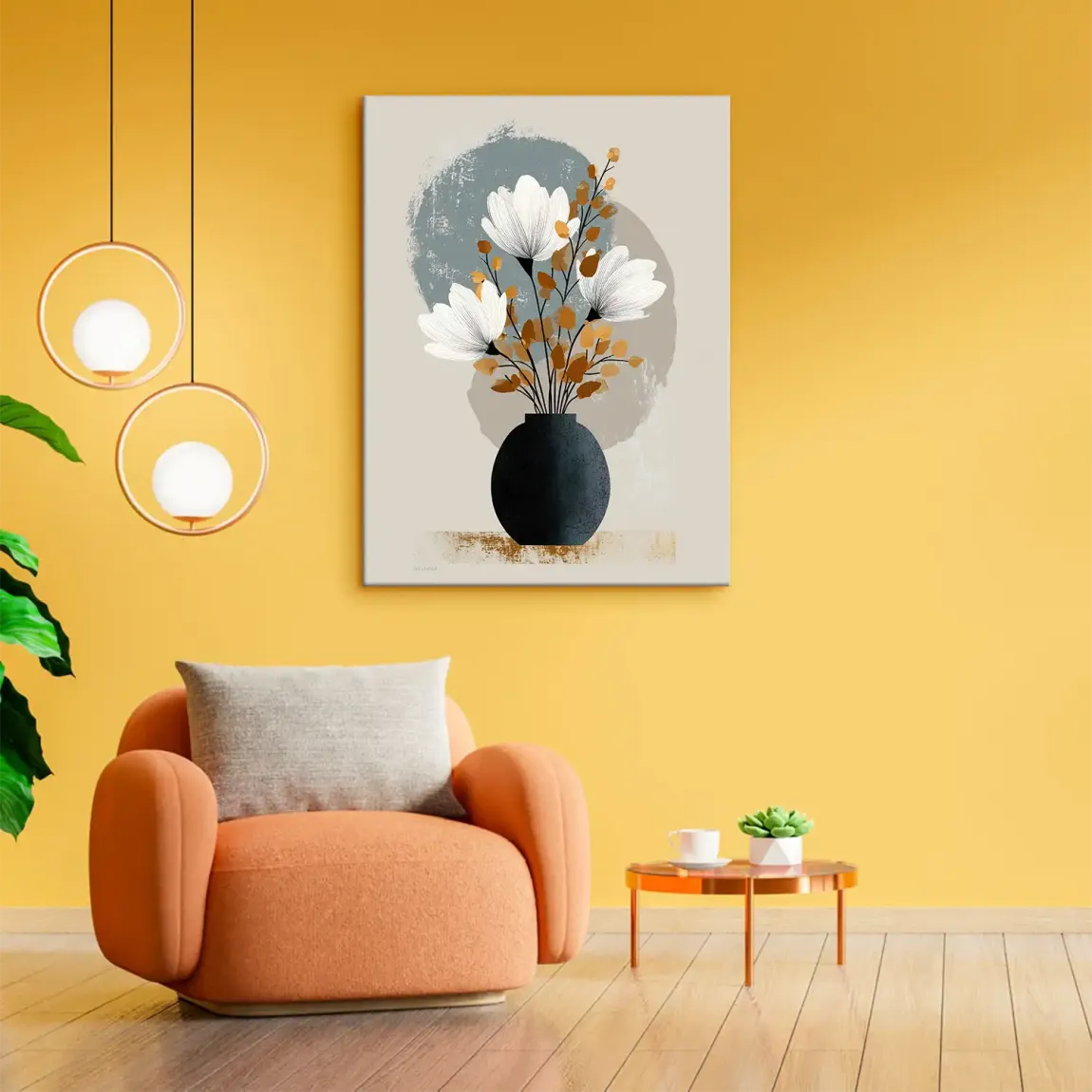 Pure Natur Abstrakt Leinwand Bild