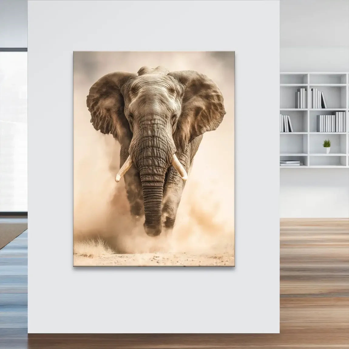 Emperor of the Savannah Leinwand Bild INGALERIE