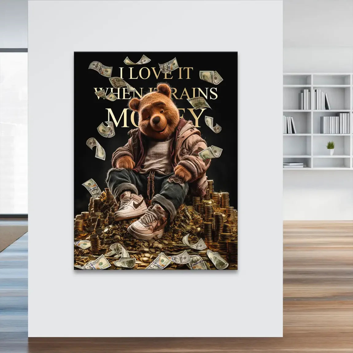 Winnie Puuh Rich Dreams Leinwand Bild INGALERIE