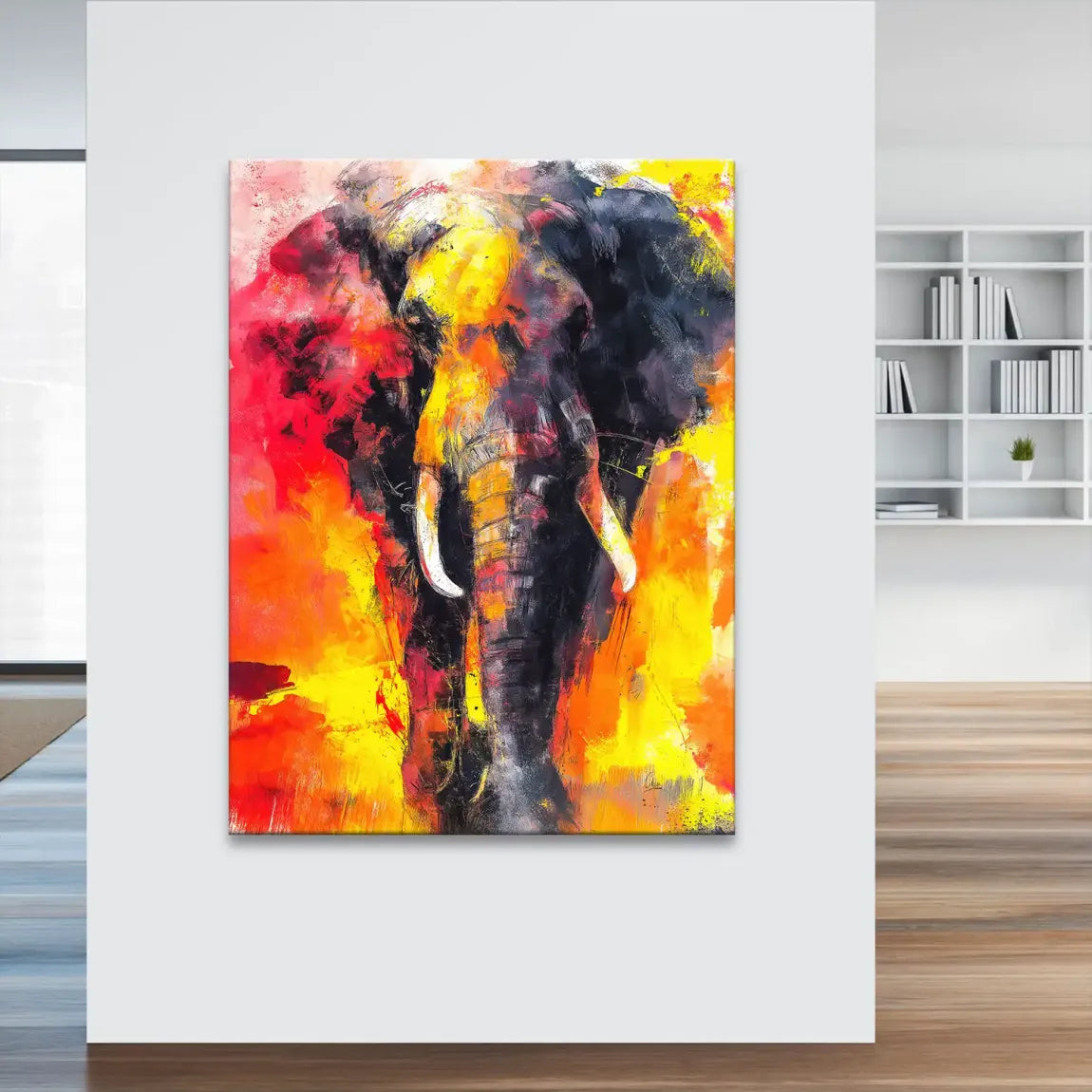 Majestic Elefant Leinwand Bild INGALERIE