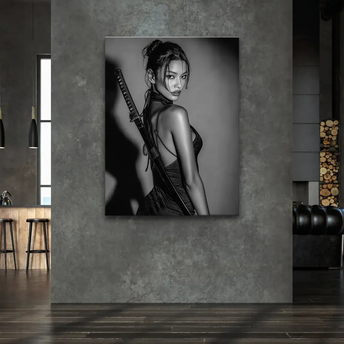 Dark Seduction Leinwand Bild