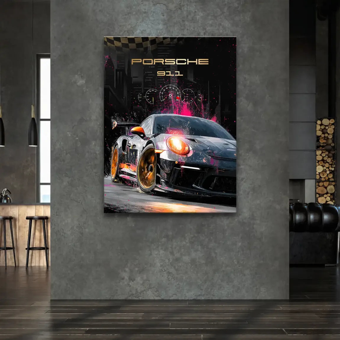 Porsche 911 GT3 Touch of Speed Leinwand Bild