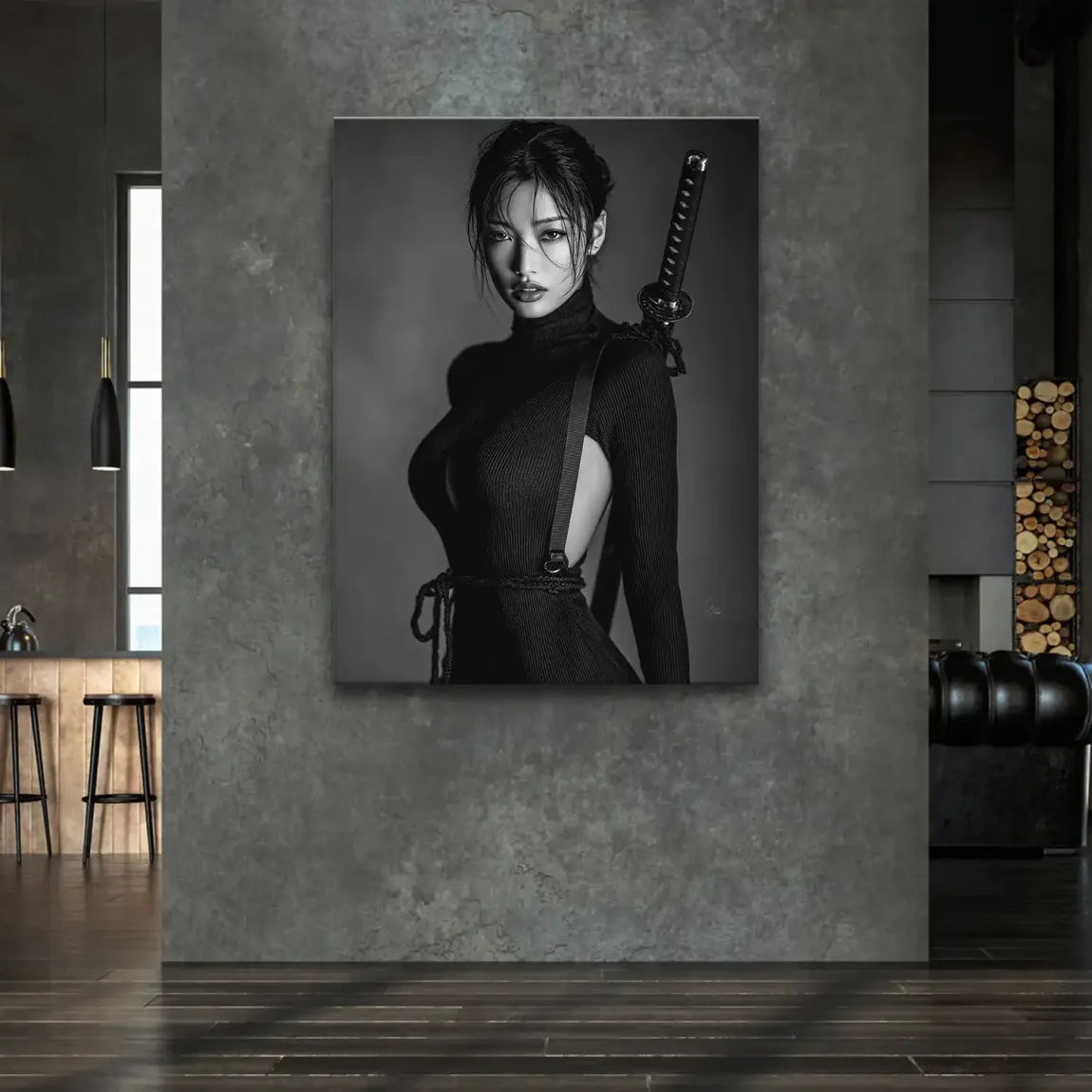 Silent Blade Leinwand Bild