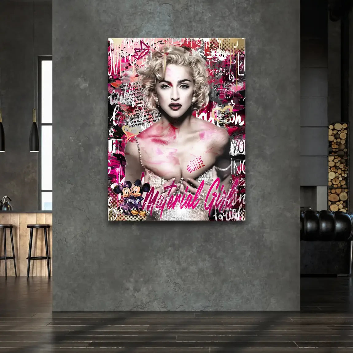 Pop Queen Vibes Leinwand Bild