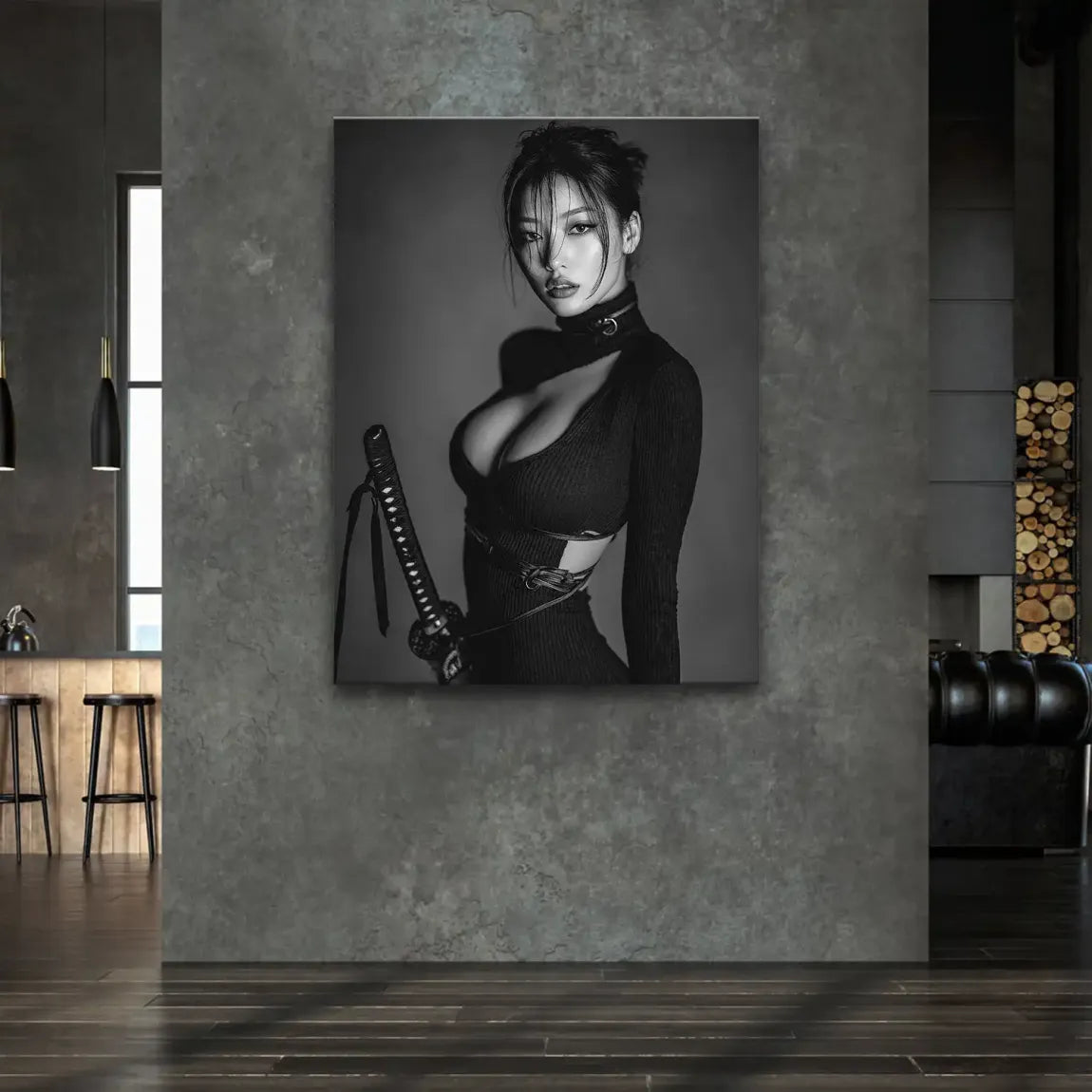 Shadow Warrior Leinwand Bild