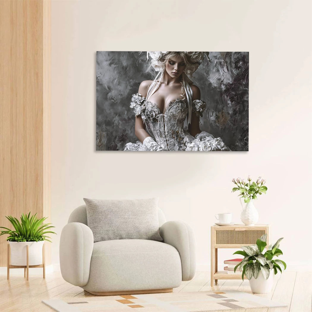 Rosen Couture Acrylglasbild