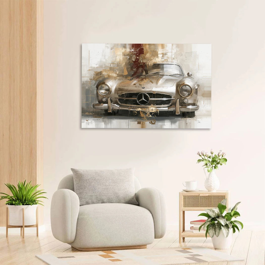 Mercedes 300SL Legende Acrylglasbild
