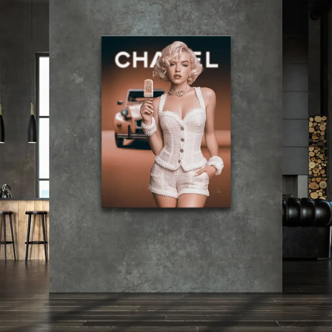 Haute Couture Dreams Leinwand Bild