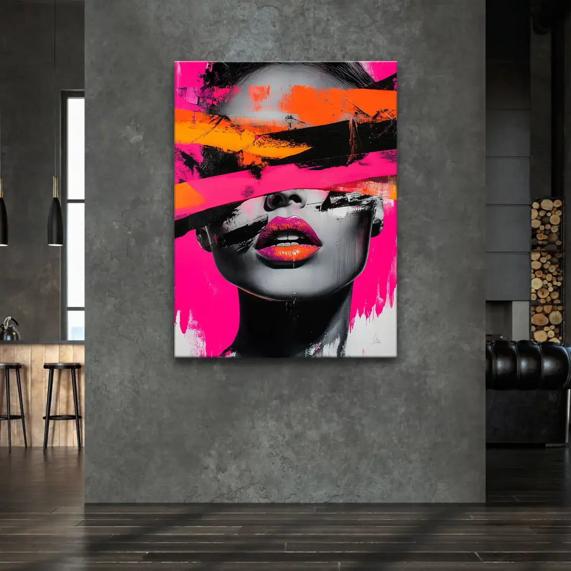 Abstrakt Allure Leinwand Bild