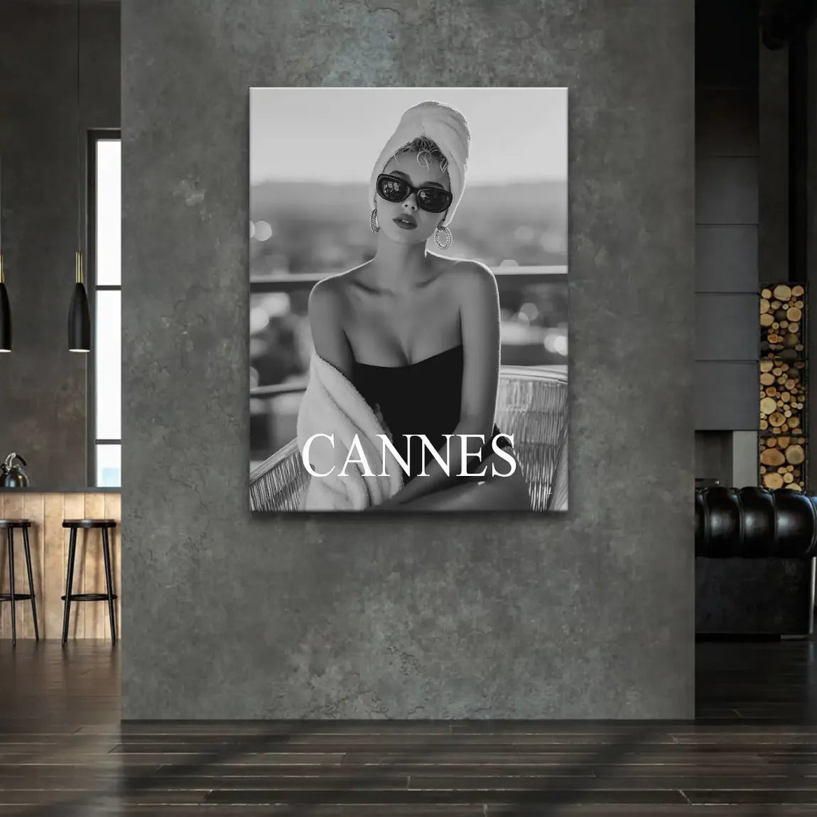 Cannes Glamour Leinwand Bild