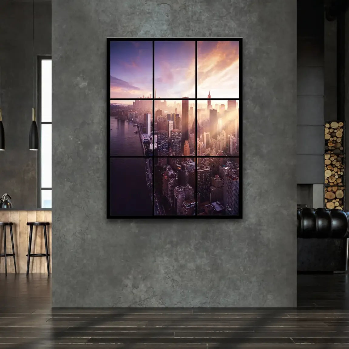 Manhattan View Leinwand Bild