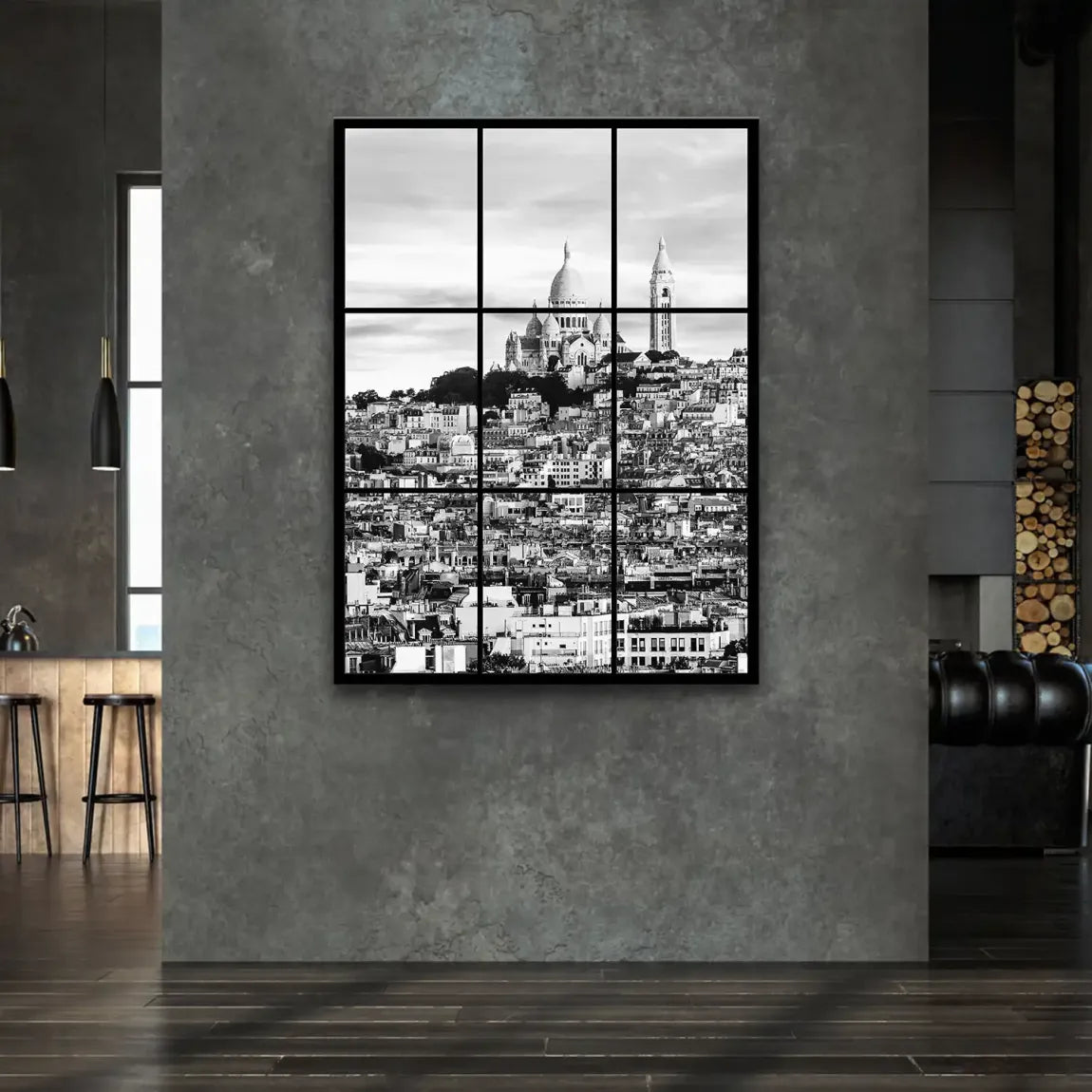Montmartre Paris Leinwand Bild