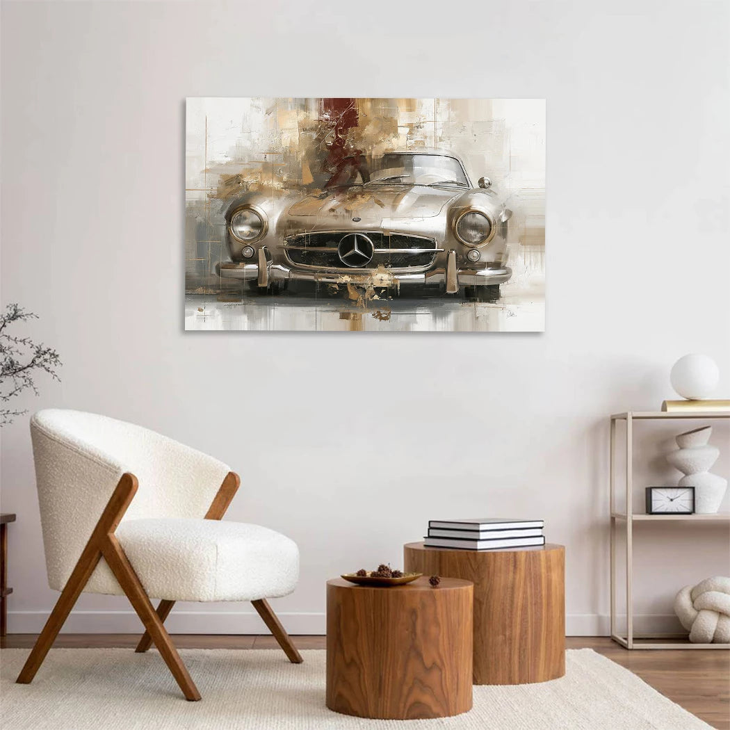 Mercedes 300SL Legende Acrylglasbild