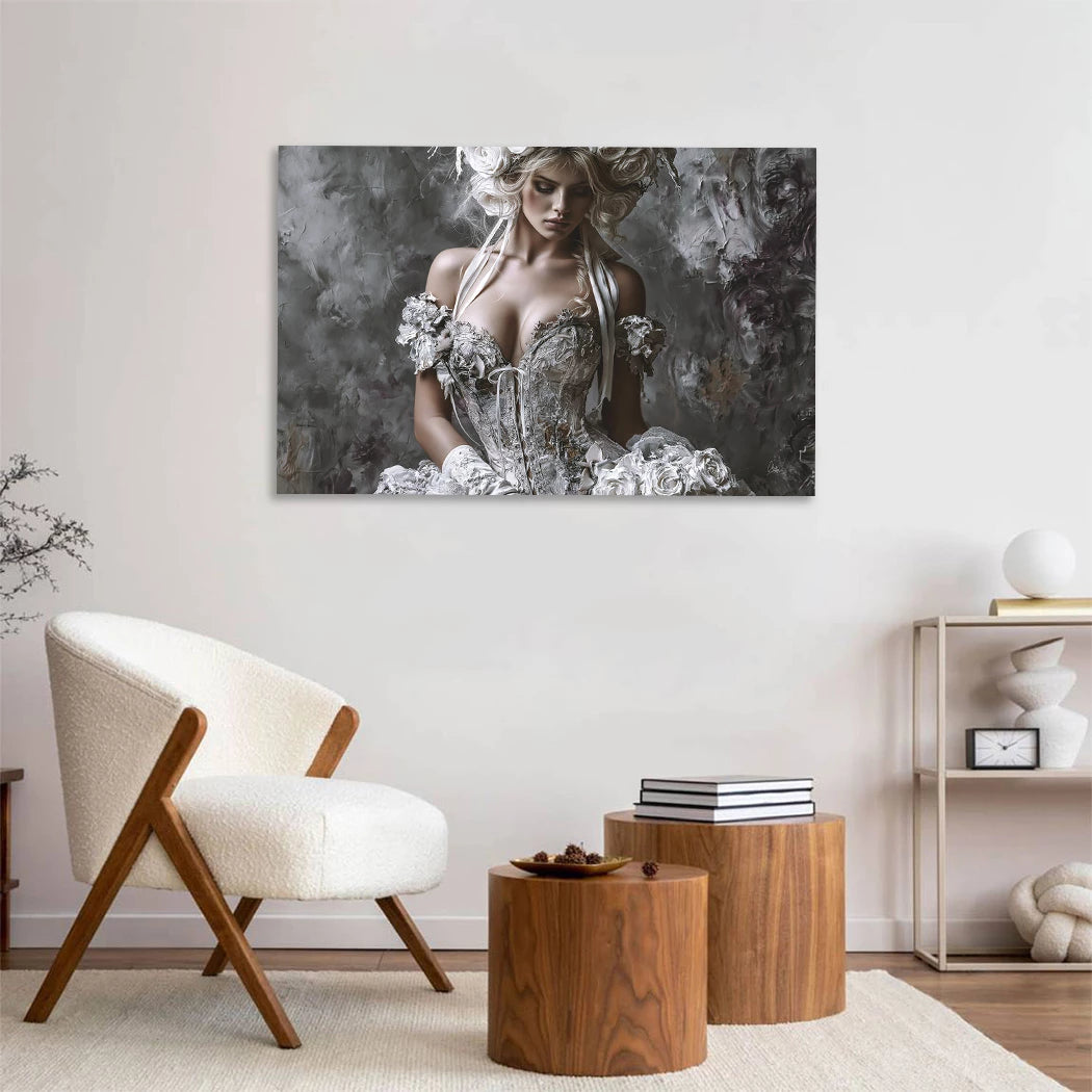 Rosen Couture Acrylglasbild
