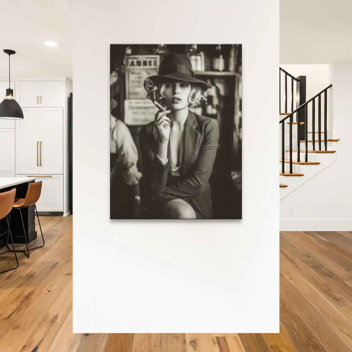 Beauty Cigar Leinwand Bild
