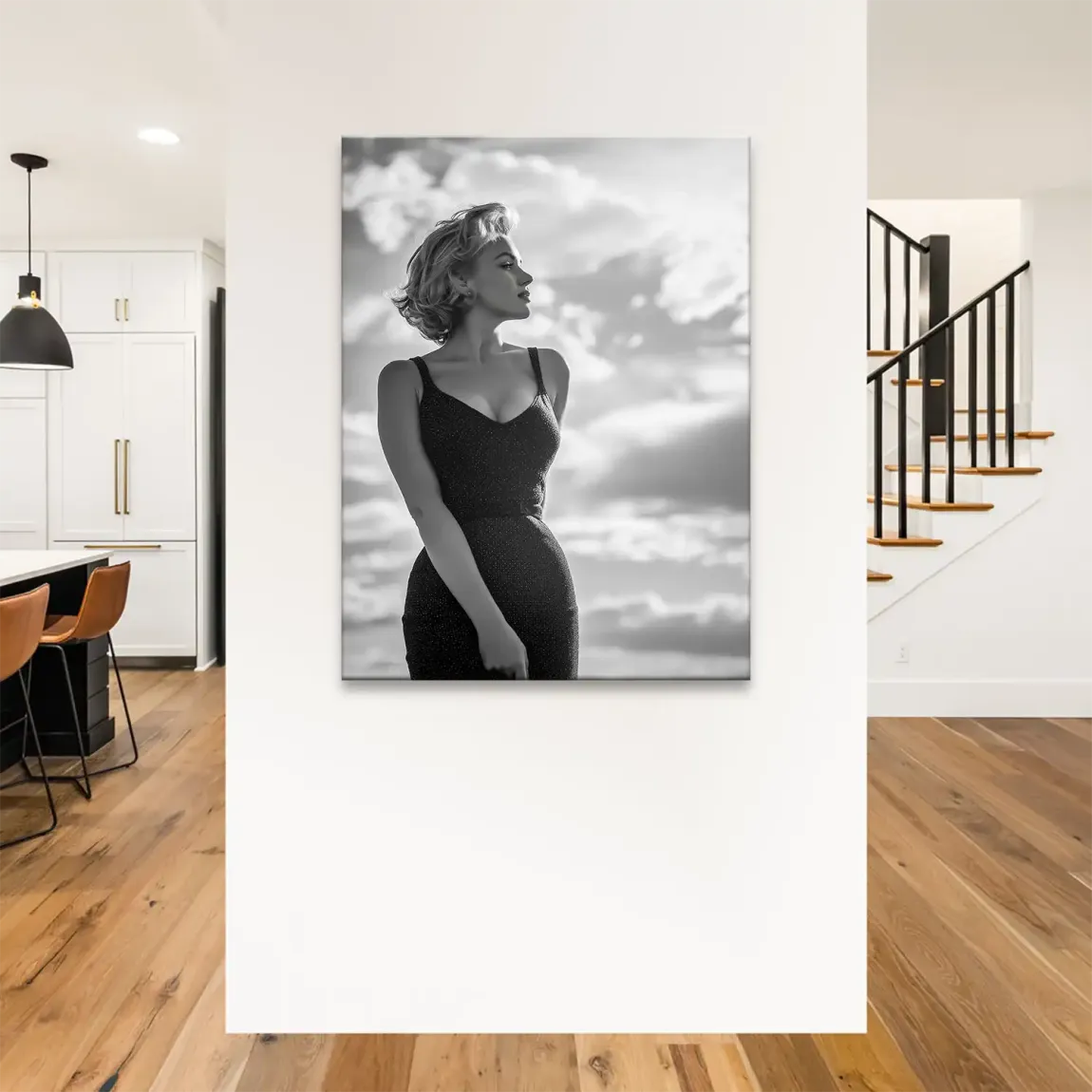 Marilyn Sunset Grace Leinwand Bild