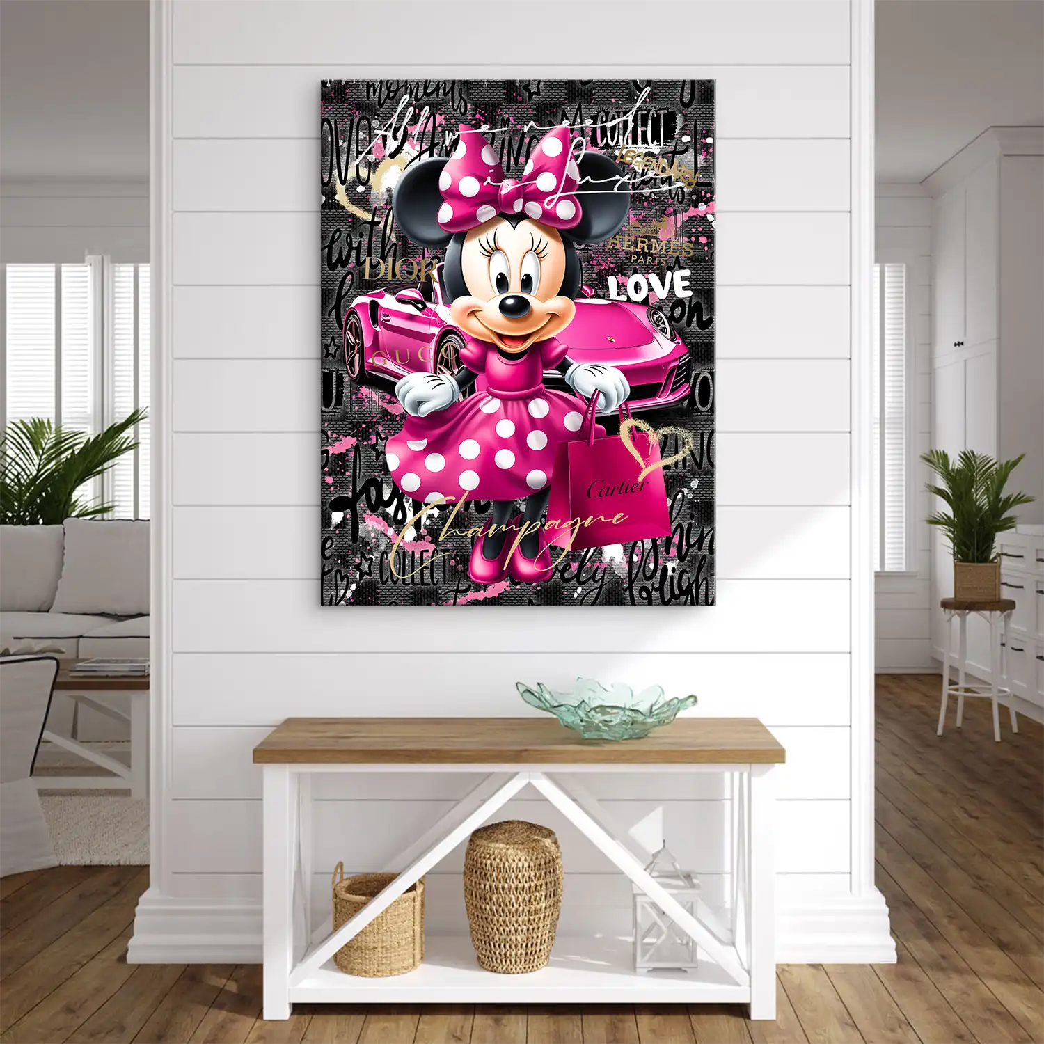 Minnie Need Luxe Leinwand Bild INGALERIE