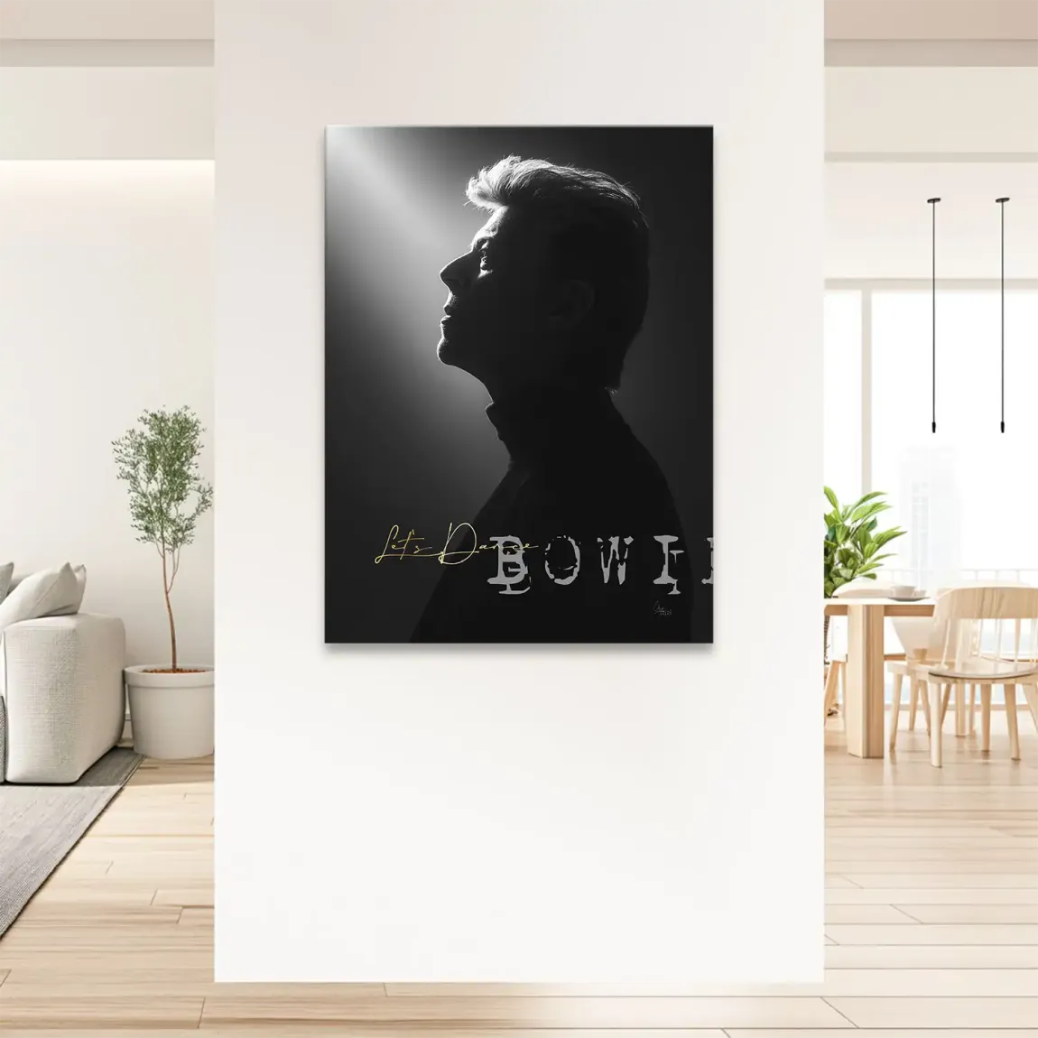 David Bowie Dance Leinwand Bild