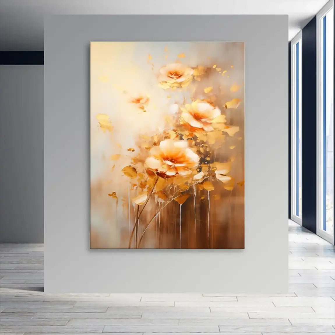 Flower Abstrakt Nr.15 Leinwand Bild INGALERIE